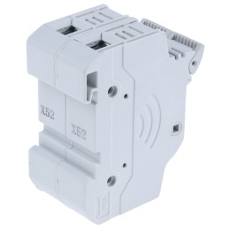 1 pcs - Eaton 32A Rail Mount Fuse Holder for 10 x 38mm Fuse, 2P, 690V ac