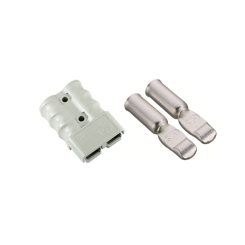 1 Kit - RS PRO Male 2 Way Modular Battery Contact, 175A, 600 V