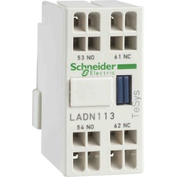 1 pcs - Schneider Electric Auxiliary Contact Block, 1NC + 1NO, Tesys
