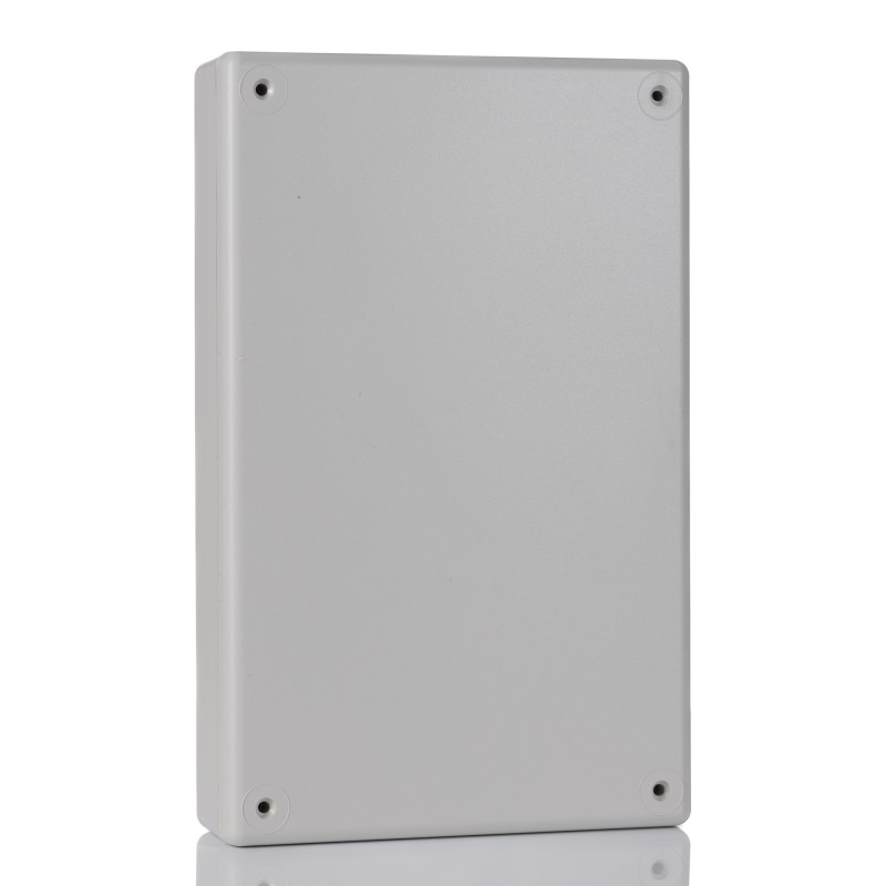 1 pcs - Hammond 1599 Series Grey ABS Enclosure, IP54, Grey Lid, 220 x 140 x 40mm