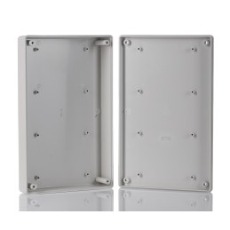 1 pcs - Hammond 1599 Series Grey ABS Enclosure, IP54, Grey Lid, 220 x 140 x 40mm