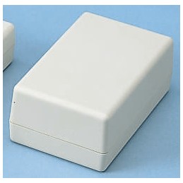 1 pcs - OKW Shell-Type Case Series White ABS Handheld Enclosure, 114 x 72 x 33mm