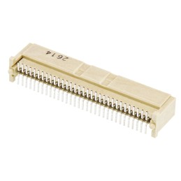 1 pcs - Molex PMC Mezzanine Series Straight Surface Mount PCB Header, 64 Contact(s), 1.0mm Pitch, 2 Row(s), Shrouded