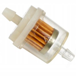 Directional fuel filter motorcycle moped scooter