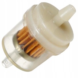 Directional fuel filter motorcycle moped scooter