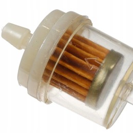 Directional fuel filter motorcycle moped scooter