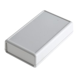 1 pcs - Hammond 1593 Series Grey ABS Handheld Enclosure, Integral Battery Compartment, IP54, 112 x 66 x 28mm