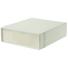 1 pcs - Hammond 1598 Grey Flame Retardant ABS Instrument Case, 180 x 155 x 52mm