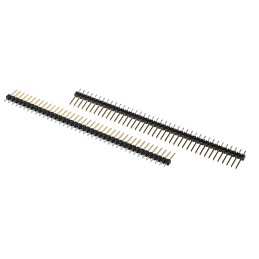 100 pcs - Molex C-Grid III Series Straight Through Hole Pin Header, 40 Contact(s), 2.54mm Pitch, 1 Row(s), Unshrouded