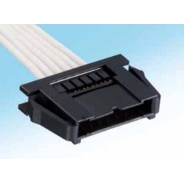 100 pcs - Hirose, DF51 Male Connector Housing, 2mm Pitch, 3 Way, 1 Row