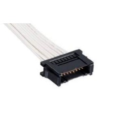 100 pcs - Hirose, DF51 Male Connector Housing, 2mm Pitch, 6 Way, 2 Row