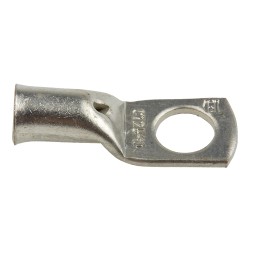 1 Pack of 10 - RS PRO Uninsulated Tubular Ring Terminal, M10 Stud Size to 25mm² Wire Size