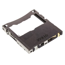 1 pcs - Molex, 501189 9 Way Right Angle SD Card Memory Card Connector With Solder Termination