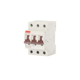 1 pcs - Contactum MCB, 3P, 32A Curve D, 415V AC, 10 kA Breaking Capacity
