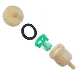 Simson Romet narrow fuel filter, removable, M6 mesh