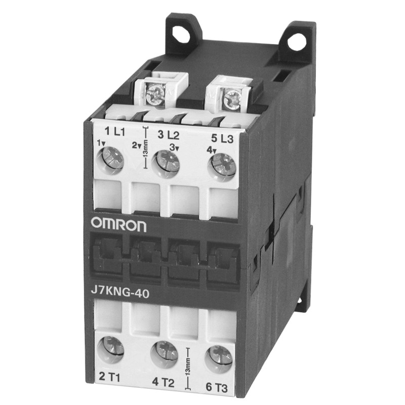 1 pcs - Omron Contactor, 24 V Coil, 3-Pole, 40 A, 18.5 kW