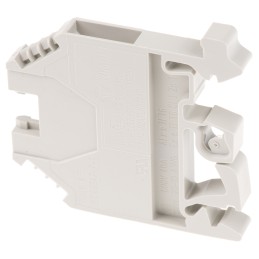 1 Pack of 10 - Wieland WK Series Grey Feed Through Terminal Block, Single-Level, Screw Termination