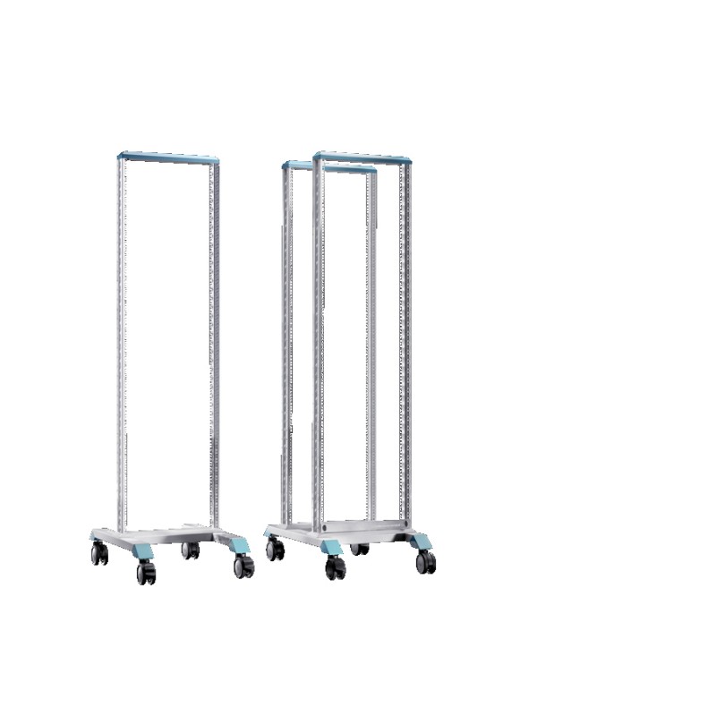 1 pcs - Rittal DK 7391 Series RAL7035 31 U Steel Server Rack , with 2-Post Frame