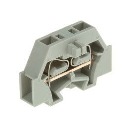 1 Pack of 10 - Wago 260 Series Grey Modular Terminal Block, 1.5mm², Single-Level, Cage Clamp Termination