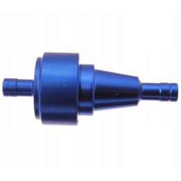 Cross enduro fuel filter, aluminum, copper insert, 6mm