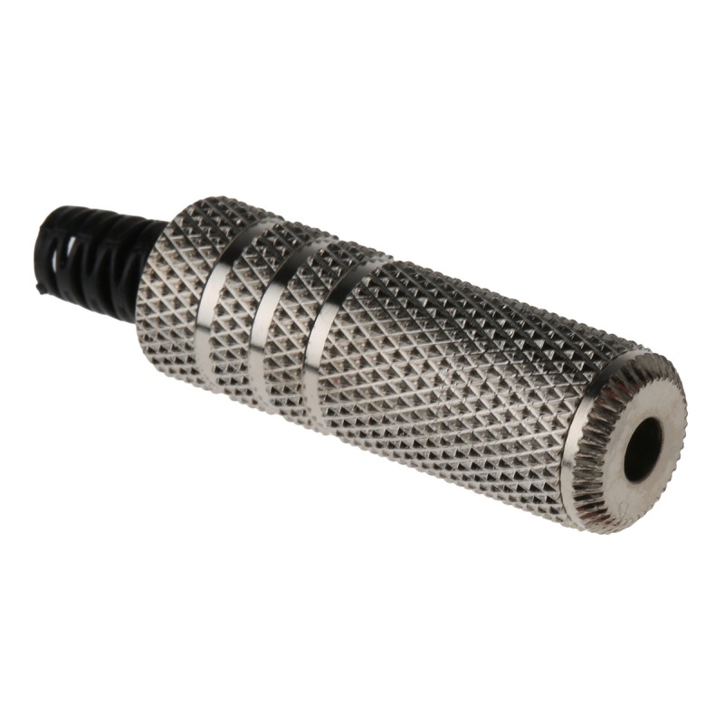 1 Pack of 10 - RS PRO Jack Connector 3.5 mm Cable Mount Stereo Socket