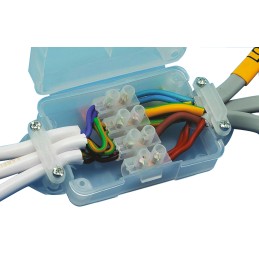 1 Pack of 10 - HellermannTyton Terminal Strip, 15A