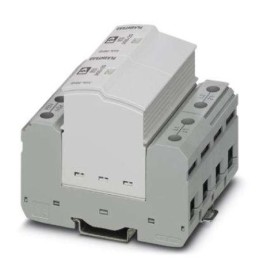 1 pcs - Phoenix Contact 2 Phase Surge Protector, 50kA, DIN Rail Mount