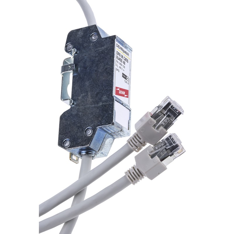 1 pcs - Dehn, DPA Surge Arrester 34 V ac, 57 V dc Maximum Voltage Rating 10kA Maximum Surge Current Surge Arrester