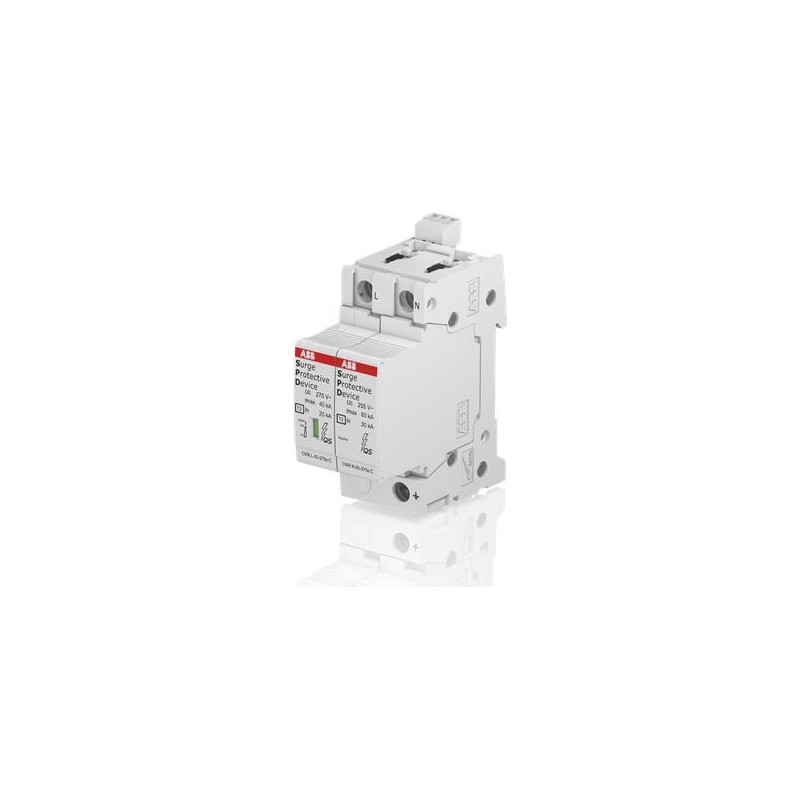 1 pcs - ABB, OVR Surge Protection Device 275 V Maximum Voltage Rating 40kA Maximum Surge Current Surge Protection Device