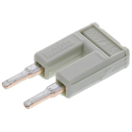 1 Pack of 10 - Wago TOPJOB S, 2002 Series Jumper Bar for Use with 2002 Series Terminal Blocks, 25A