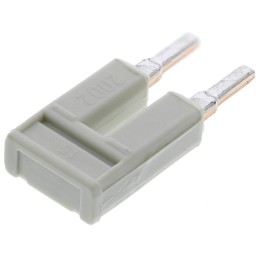 1 Pack of 10 - Wago TOPJOB S, 2002 Series Jumper Bar for Use with 2002 Series Terminal Blocks, 25A