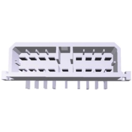 100 pcs - TE Connectivity, Multi-Interlock Female Connector Housing, 9 Way, 2 Row Right Angle