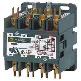 1 pcs - Schneider Electric DPA Series Contactor, 24 V ac Coil, 4-Pole, 40 A, 4NO, 600 V ac