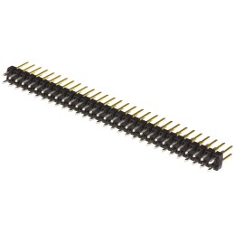 100 pcs - Molex C-Grid III Series Straight Through Hole Pin Header, 60 Contact(s), 2.54mm Pitch, 2 Row(s), Unshrouded