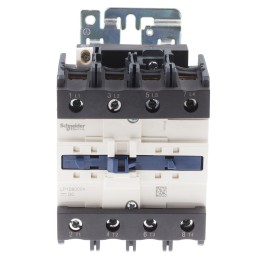 1 pcs - Schneider Electric LP1D Series Contactor, 24 V dc Coil, 4-Pole, 125 A, 4NO, 1 kV ac, 690 V dc