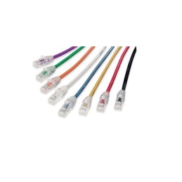 1 pcs - Molex Premise Networks Cat5e RJ45 to RJ45 Ethernet Cable, U/UTP, Green, 500mm