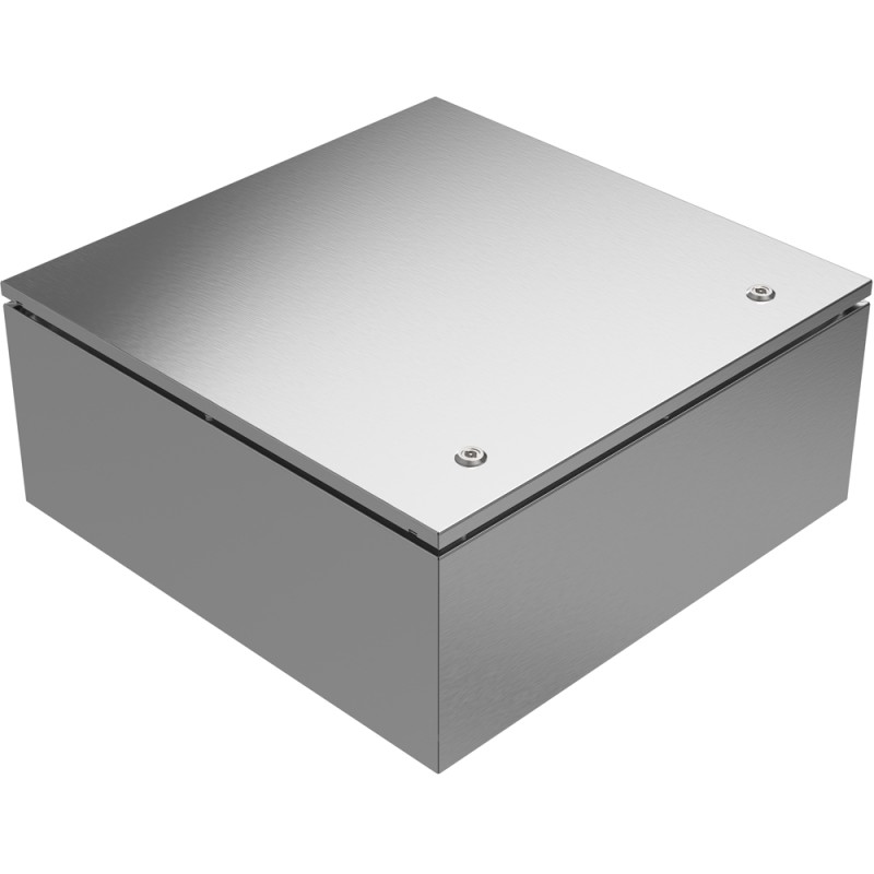 1 pcs - RS PRO 304 Stainless Steel Wall Box, IP66, IP69, 600 mm x 600 mm