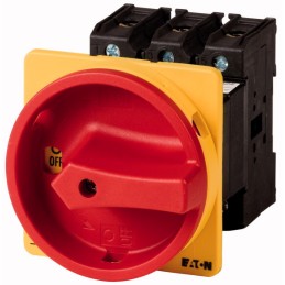 1 pcs - Eaton 3P Pole Rear Panel Isolator Switch - 100A Maximum Current, 50kW Power Rating, IP65