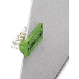 50 pcs - Phoenix Contact 3.81mm Pitch 7 Way Pluggable Terminal Block, Feed Through Header, Panel Mount, Solder/Slip on