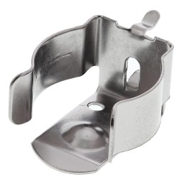 1 Pack of 10 - Keystone AA Battery Clip, Button Contact