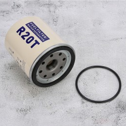 Elements of the fuel filter water separator to be replaced