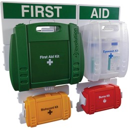 1 pcs - Wall Mounted First Aid Kit for 100 people, 65 cm x 600mm