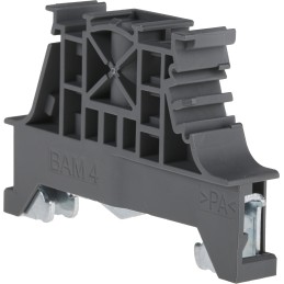 1 Pack of 10 - Entrelec BAM4 Series End Stop for Use with SNK Terminal Block, ATEX