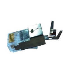 1 Pack of 100 - CAE Multimedia Connect RJ45 Series Male RJ45 Connector, Cable Mount, Cat6