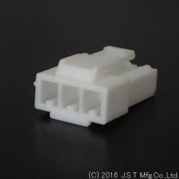 1 Pack of 100 - JST SL 3 Way D-sub Connector Socket, 3.96mm Pitch