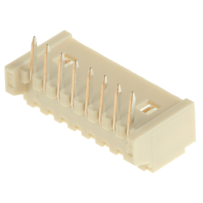 1000 pcs - Molex PicoBlade Series Right Angle Through Hole PCB Header, 8 Contact(s), 1.25mm Pitch, 1 Row(s), Shrouded