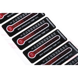 1 Bag of 10 - RS PRO Temperature Label Indicator, 0°C to 50°C, 11 Levels
