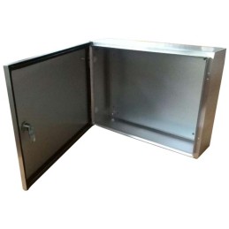 1 pcs - RS PRO 304 Stainless Steel Wall Box, IP66, 400 mm x 400 mm x 150mm