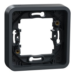 1 pcs - Schneider Electric Mureva Styl Grey PC Back Box Mounting Frame, 1 Gangs