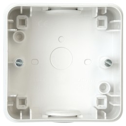 1 pcs - Kopp White Plastic Back Box, IP44